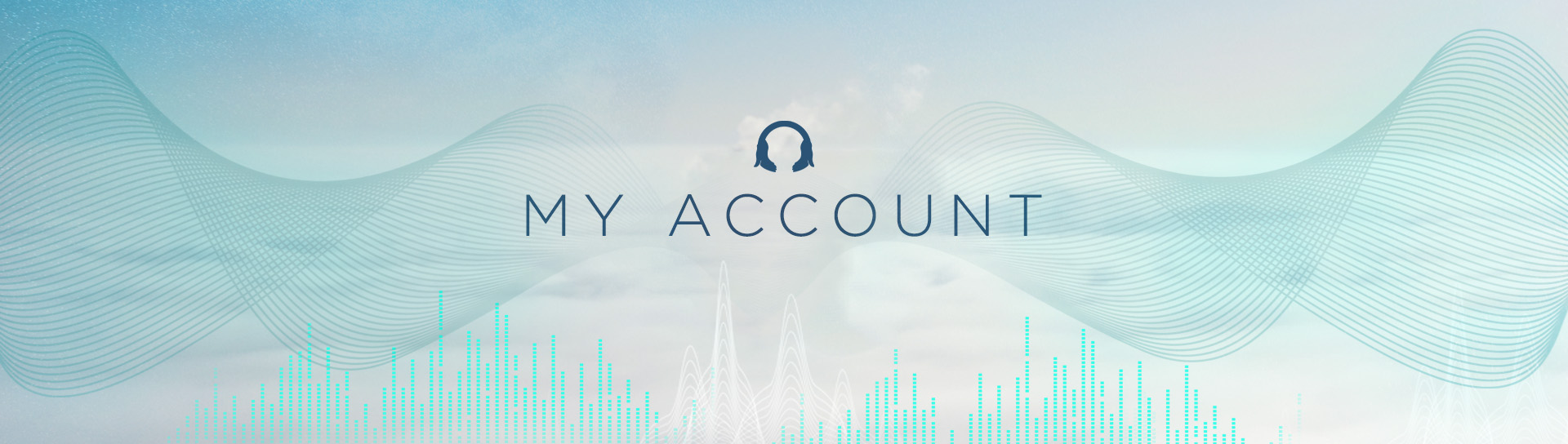 My Account Header Sensory Solutions Holistic Audio Bournemouth UK